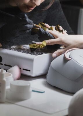 hermosas uñas acrílicas largas y hermosas